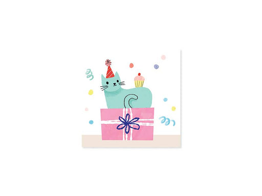 Party Cats Mini Pop-Up Birthday Card