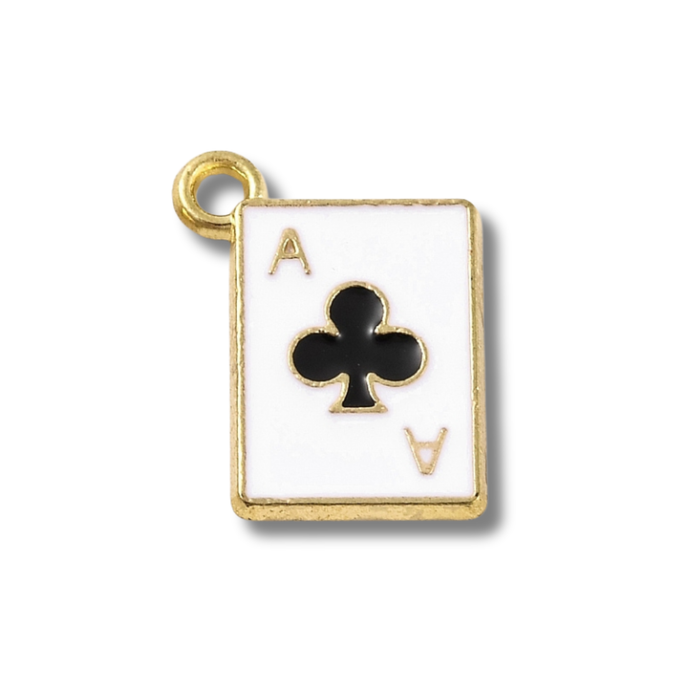 Poker Card Charm
