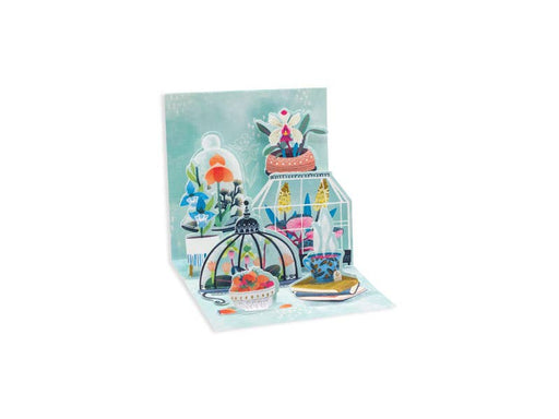 Orchid Terrarium Mini Pop-up Card