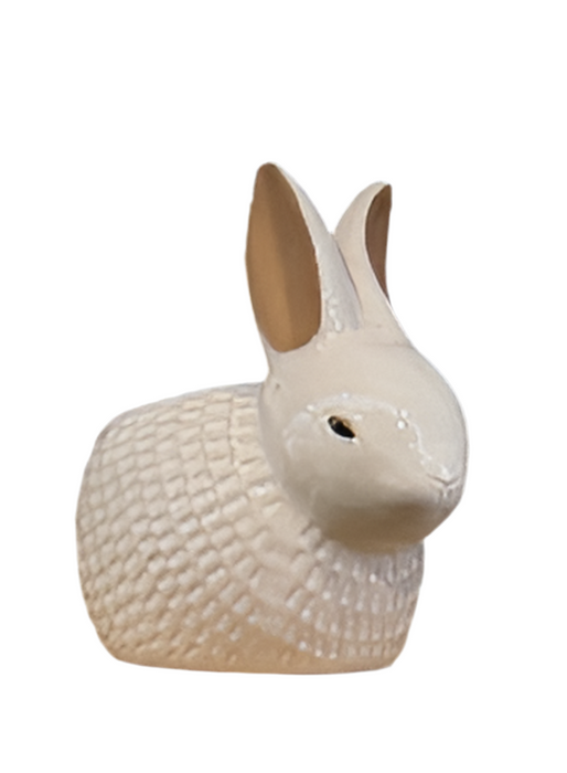 Pot Rabbit White 12.5"