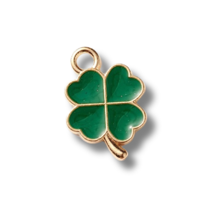 Clover Gold Charm