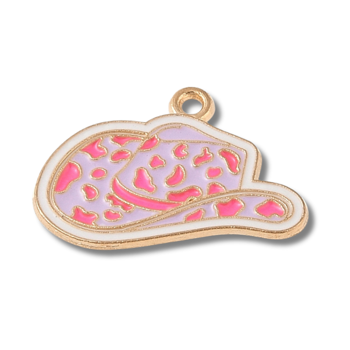 Cowboy Hat Pink Charm