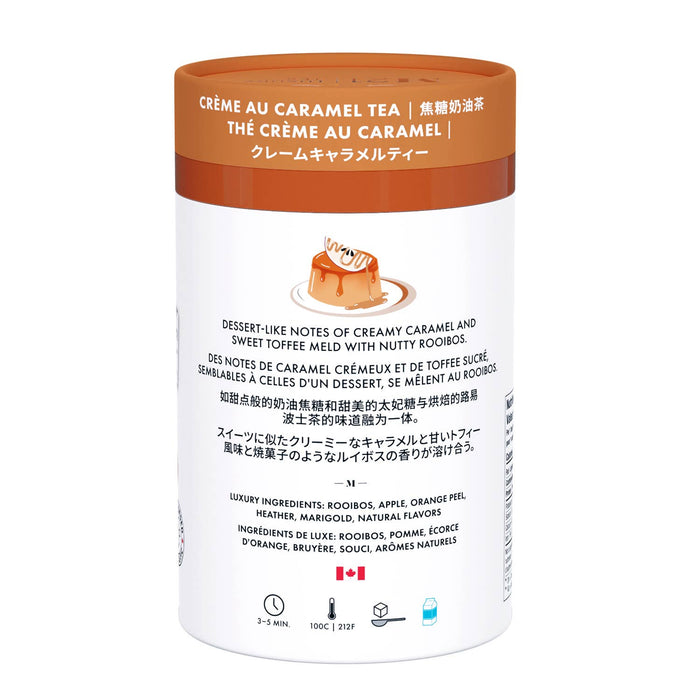 Crème Au Caramel Luxury Herbal Tea – 24 Pyramid Bags