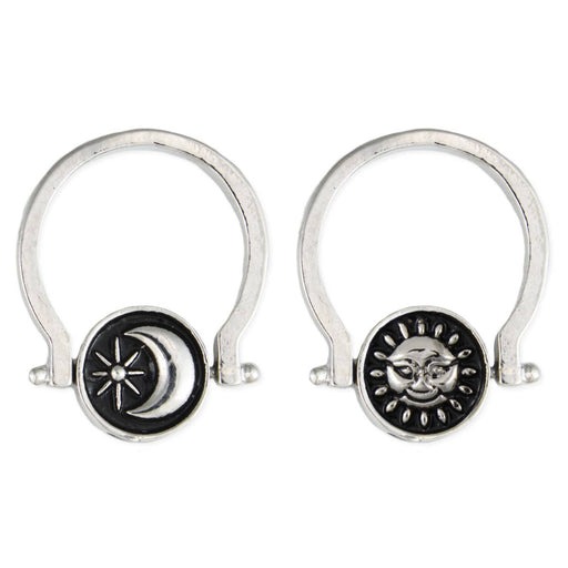 Silver Celestial Spin Ring Display