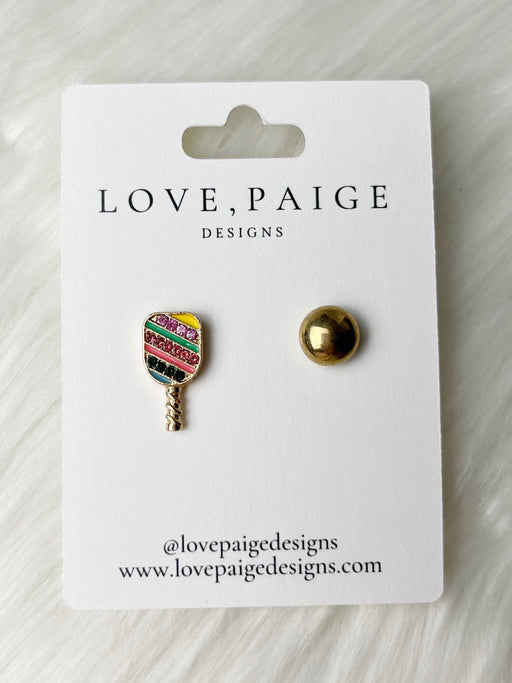 Paddles Up Stud Earrings