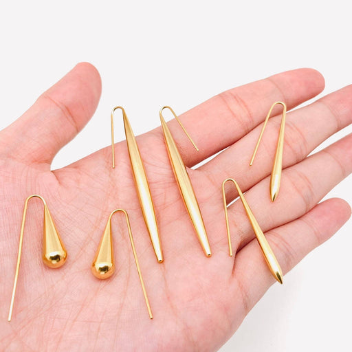 Exquisite 18k Gold Plated Stainless Steel Earrings - FGS