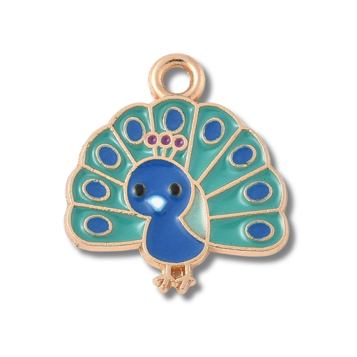 Peacock Charm