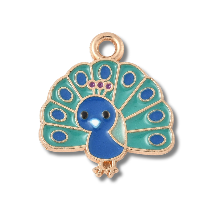 Peacock Charm