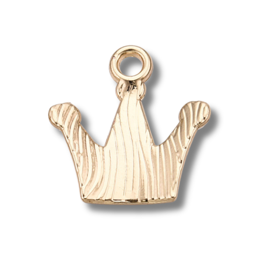 Crown Gold Charm