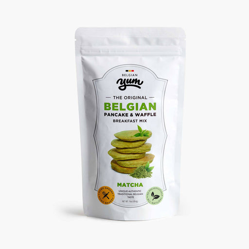 Belgian Pancake and Waffle Breakfast Mix – Matcha