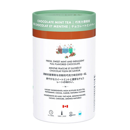 Chocolate Mint Luxury Tea – 24 Pyramid Bags