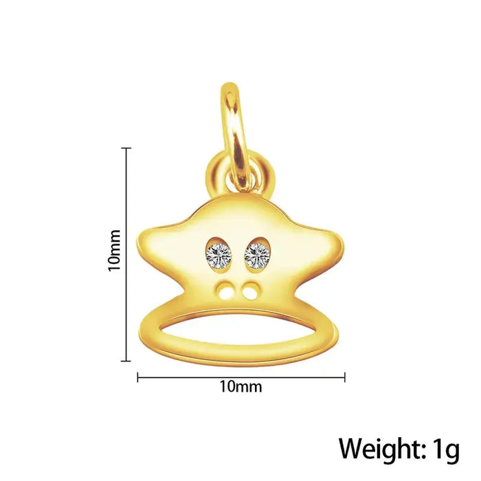 Charm Pendants Assorted Stainless Steel for Necklace