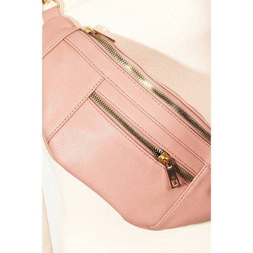 Faux Leather Fanny Pack Bag