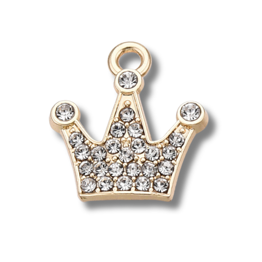Crown Gold Charm