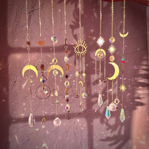 Prism Suncatcher - Colorful Moon Designs