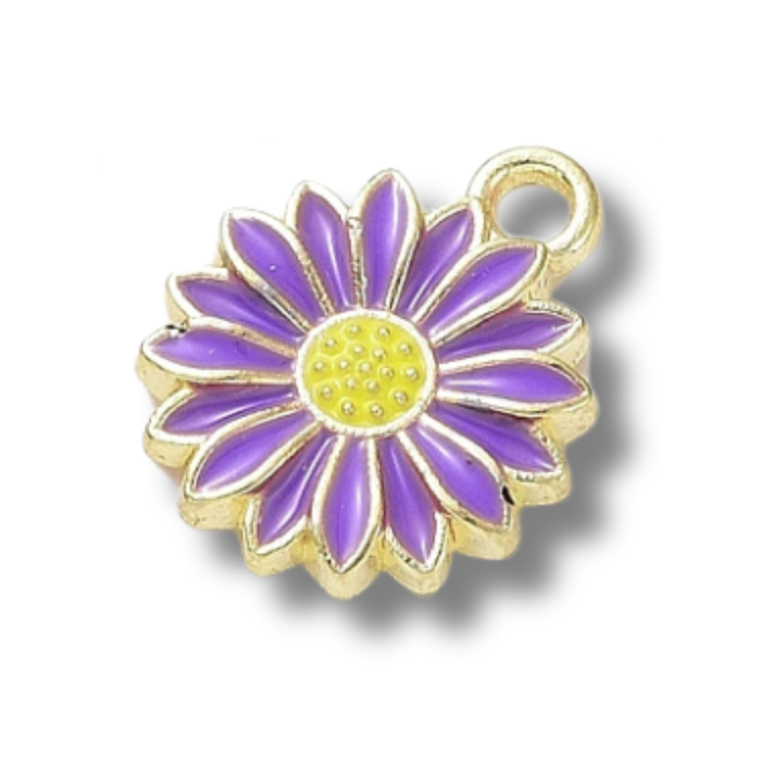 Daisy Gold Charm