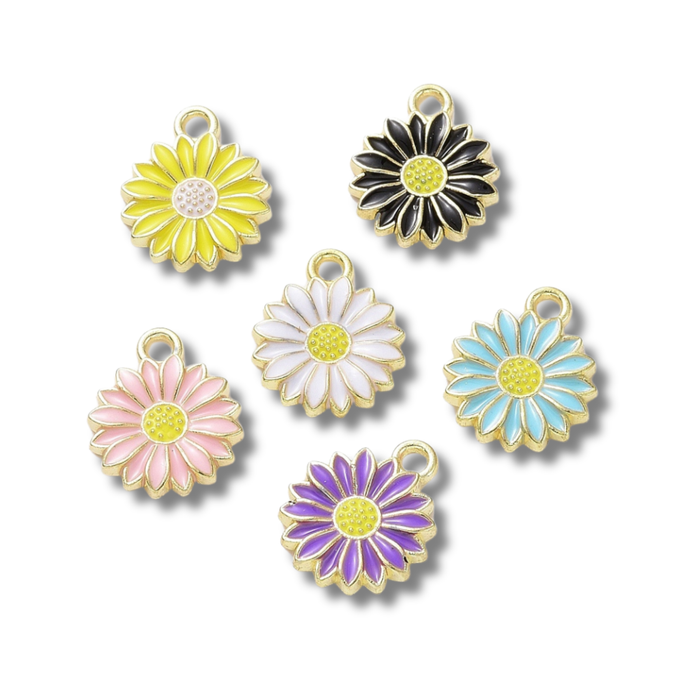 Daisy Gold Charm