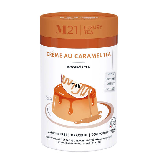 Crème Au Caramel Luxury Herbal Tea – 24 Pyramid Bags
