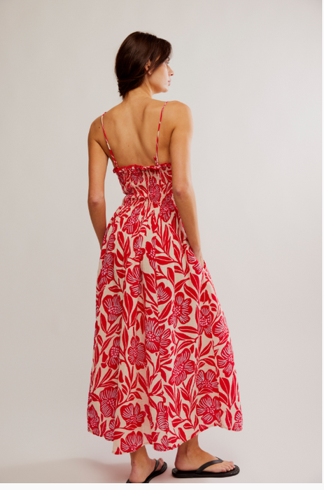 Dress Sweet Nothings Midi Gardenia Combo