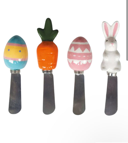 Spreader Knives Easter Set of 4