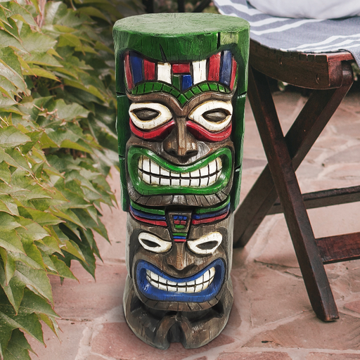 Smiling Tiki Statue