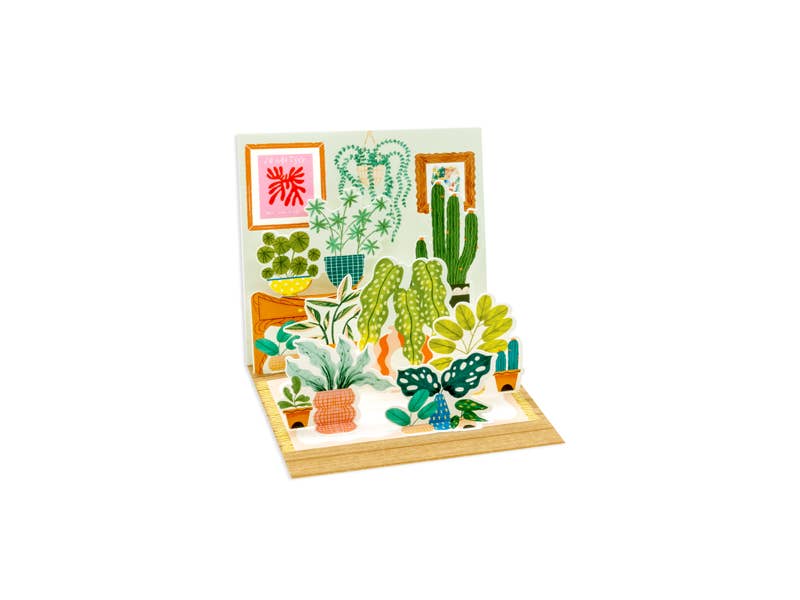 Plants Everyday Mini Pop-Up Card