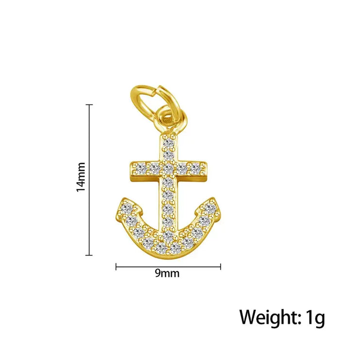 Charm Pendants Assorted Stainless Steel for Necklace