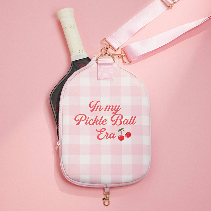 Checker-and-Cherry--Neoprene-Pickleball-Paddle-Bag