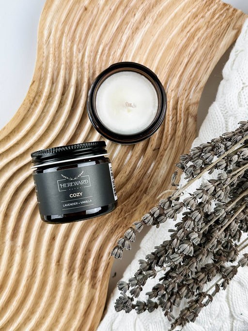 Soy Candle | Cozy (Lavender + Vanilla)
