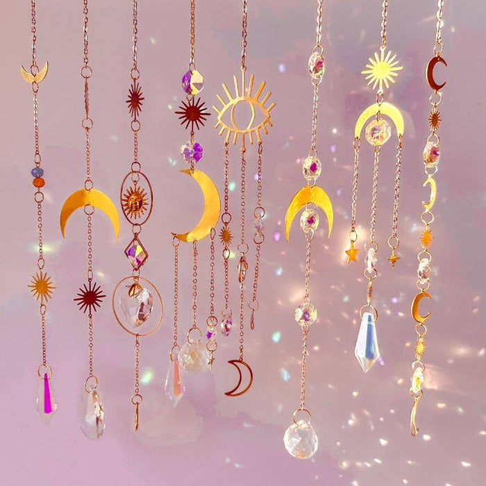Prism Suncatcher - Colorful Moon Designs