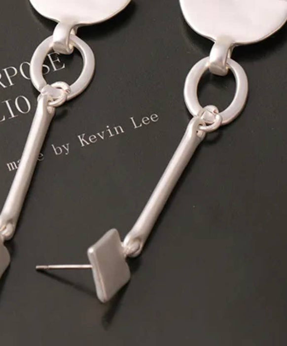 Drop Earrings- Organized meets Organic