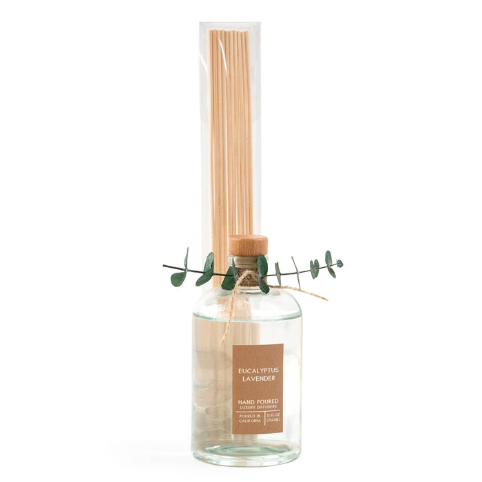 Andaluca - Eucalyptus Lavender Botanical Tie Reed Diffuser