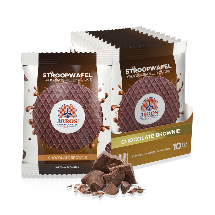 STROOPWAFEL FLOOR DISPLAY - 3 Irresistible Flavors in