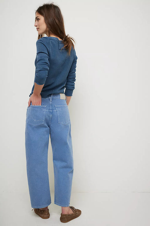 Deep Trance Dropped Boyfriend Jeans