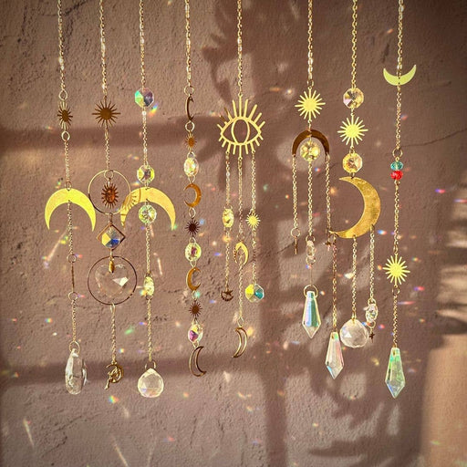 Prism Suncatcher - Colorful Moon Designs