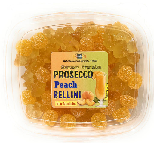Prosecco Peach Bellini Gummies 7oz Tub