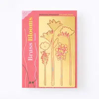 Brass Blooms Plant Decor
