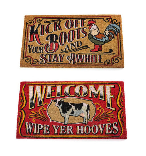 Farm Design Welcome Mat