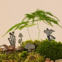 Terrarium Decor Mini Mushrooms