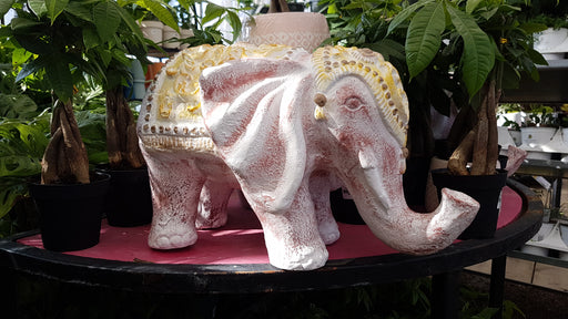 Elephant Statue Red