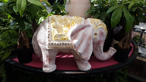 Elephant Statue Red