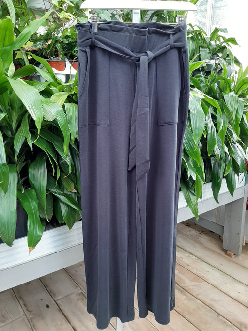 Pant wide leg with sash