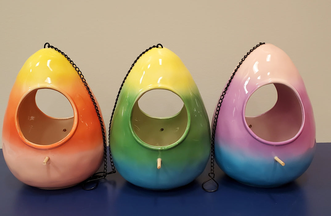Egg Bird Feeder Hanging