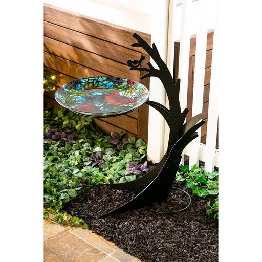 Birdbath Stand-Bird Tree