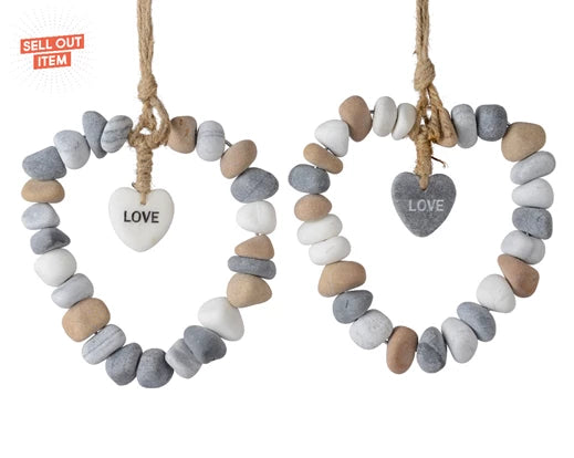 Stone Heart Hanger