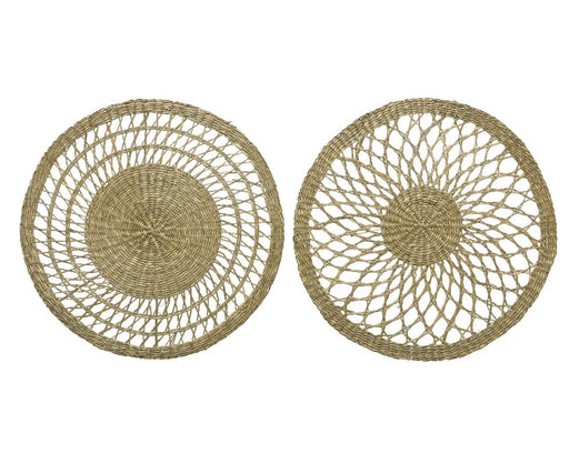 Place mat Sea Grass Round Natural