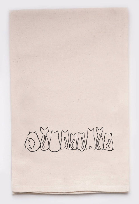 Cat Butts cute printed Kitchen Tea Towel