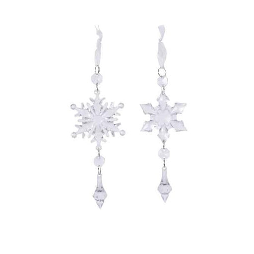 Ornament - Snowflake - Drop