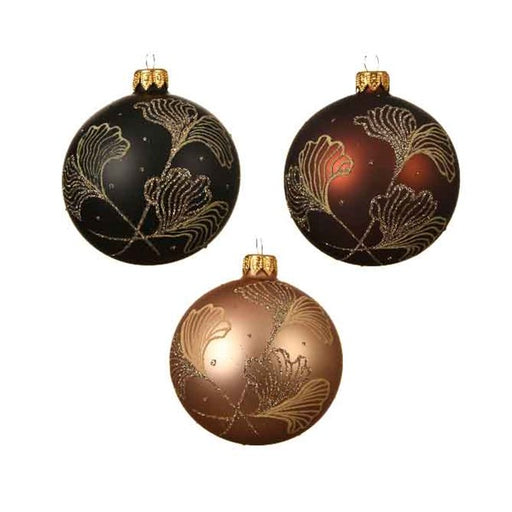 Ornament - Ball - Ginkgo