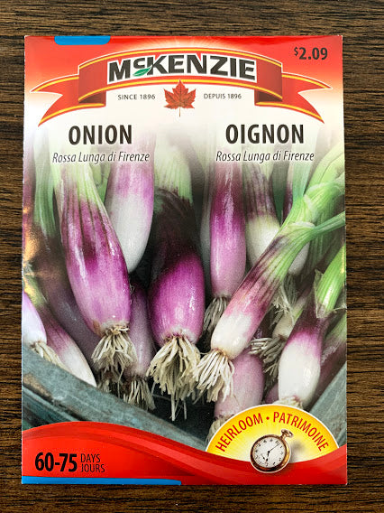 Onion Seed - Seed Packet